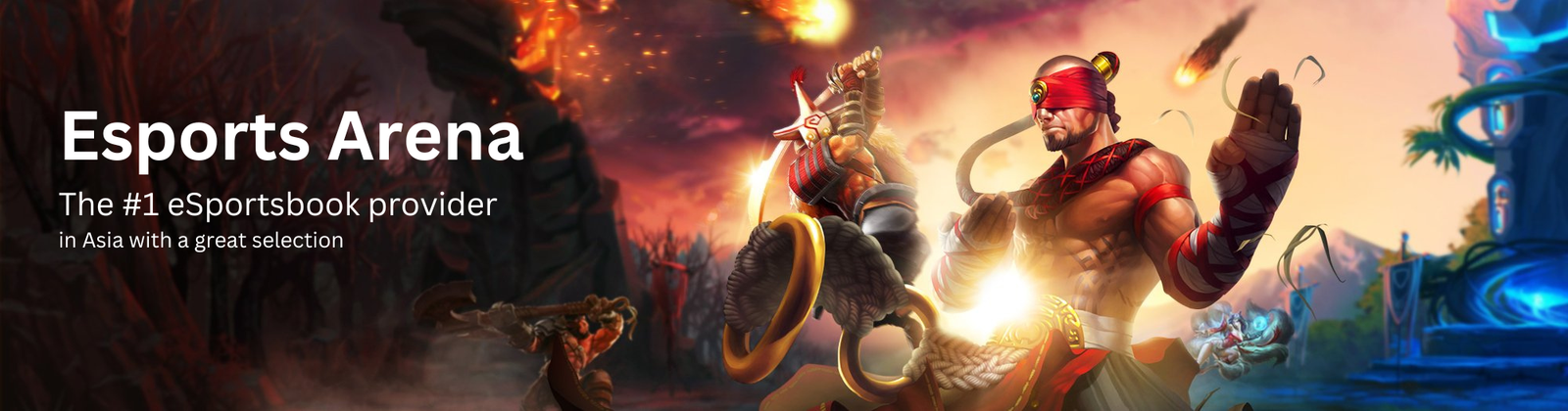 TF Gaming 1 BK8 Thailand Online Esport Banner