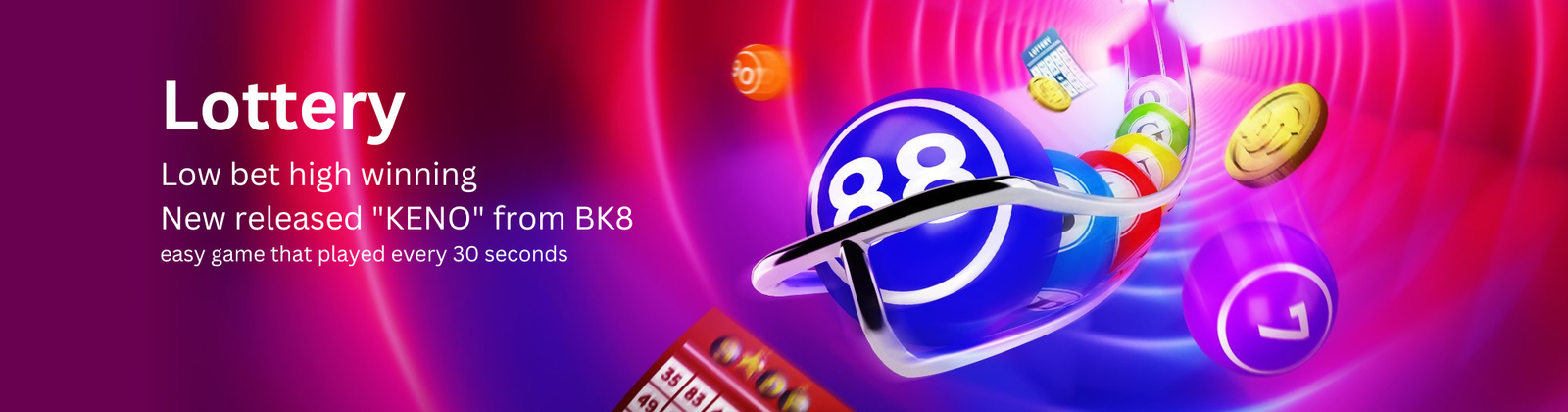 BK8 Thailand Online Loterry Banner